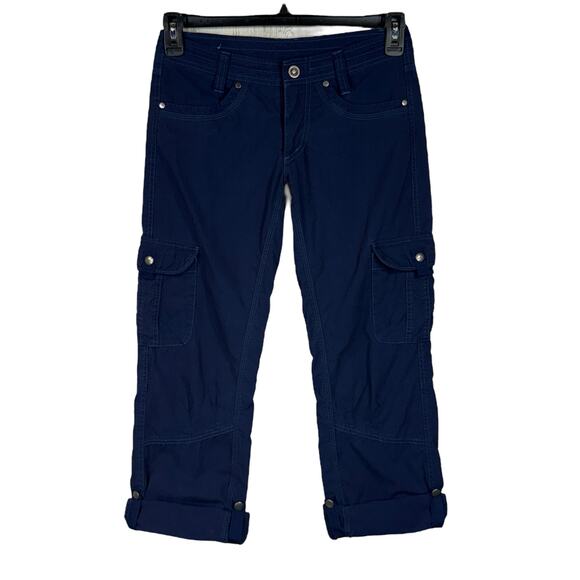 Kuhl SZ 2 Reg Splash Roll-Up Convertible Pants Cargo Pockets UPF 50 Lightweight - Picture 8 of 15